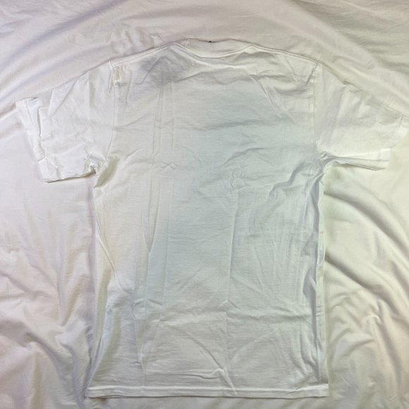 Supreme Burberry White Box Logo Tee Shirt Size Small - Picture 6 of 8